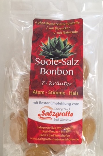 Soole -Salz Bonbon 7-Kräuter