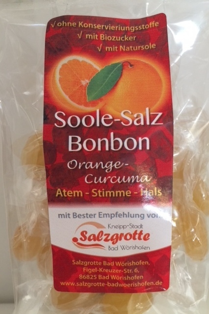 Soole-Salz Bonbon Orange-Curcuma