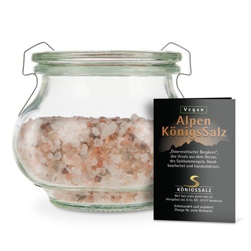 AlpenKönigsSalz  Glas180 g