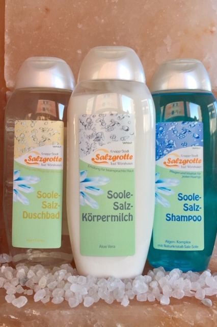 SooleSalz-3er Set: Duschbad, Shampoo und Körpermilch je 250ml